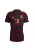 Tyskland Jonas Hofmann #18 Fotballdrakt Borte Klær VM 2022 Korte ermer